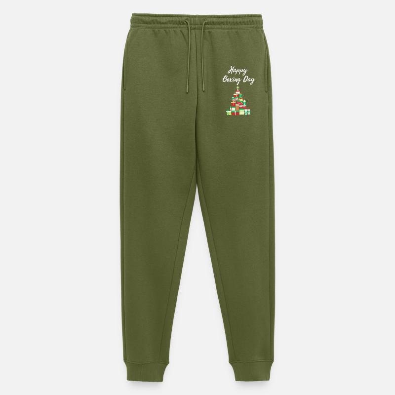 Happy Boxing Day Gift Stack - Men's Premium Organic Joggers - khaki