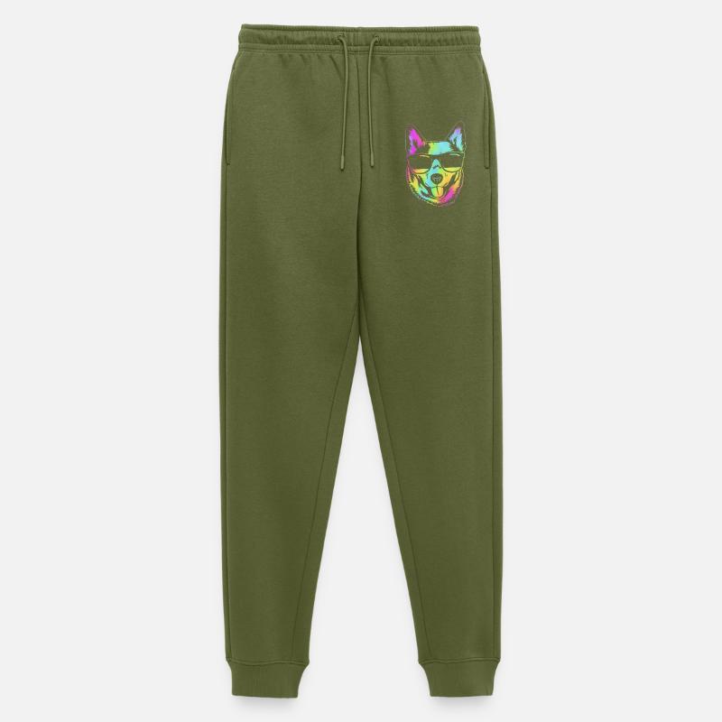 Bouvier australien chien - Pantalon de jogging Premium bio Homme - kaki