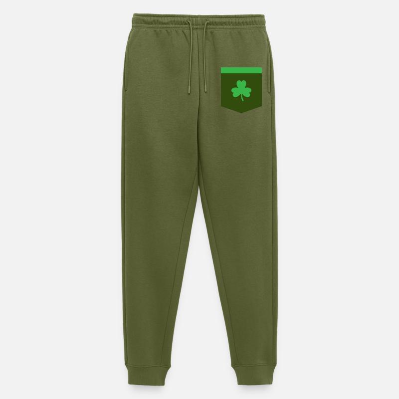 St Patricks Day - Tasche - Männer Premium Bio Jogginghose - Khaki