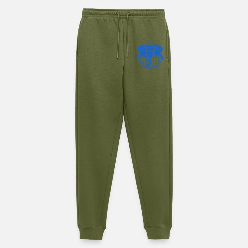 Elefant Boxer - Männer Premium Bio Jogginghose - Khaki