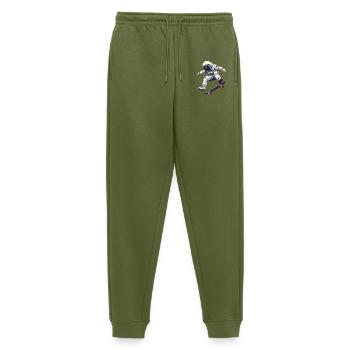 Skating in Space  - Pantalon de jogging Premium bio Homme - kaki - Devant - Thijin (182cm)