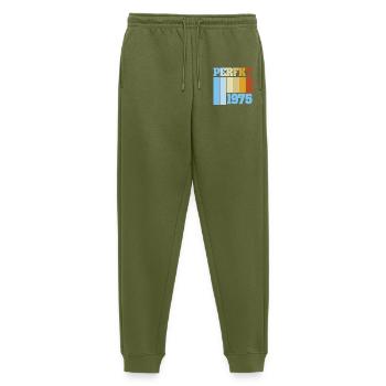 Perfect 1975 - Men's Premium Organic Joggers - khaki - Front - Thijin (182cm)