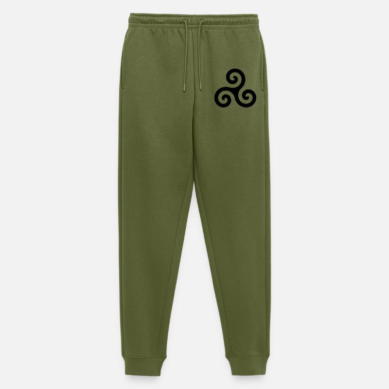 Triskell - Männer Premium Bio Jogginghose - Khaki