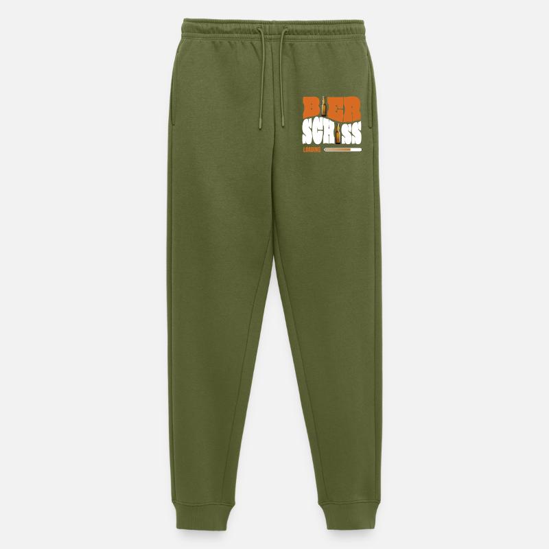 Bierschiss Loading - Männer Premium Bio Jogginghose - Khaki