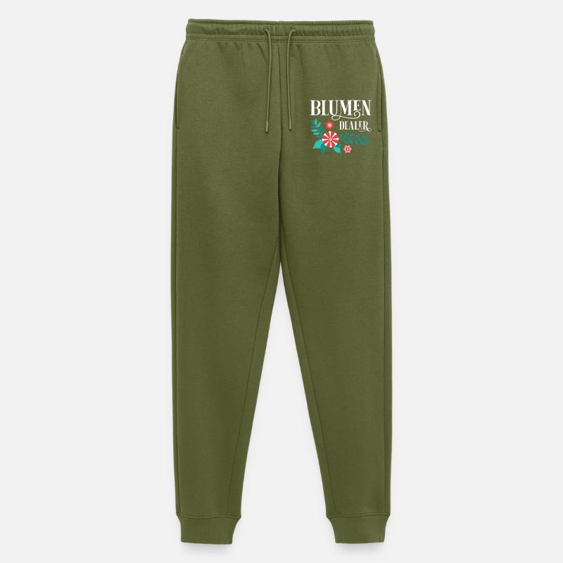 Gärtner Spruch Gärtnerei Hobbygärtner Kleingärtner - Männer Premium Bio Jogginghose - Khaki
