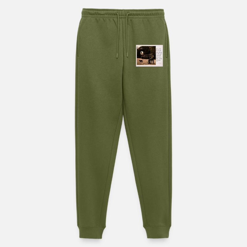 lebensabend theodor storm - Männer Premium Bio Jogginghose - Khaki