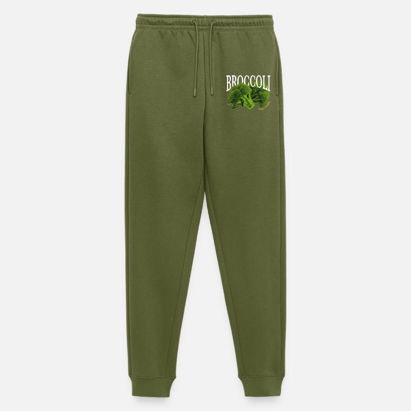 Broccoli – Ästhetisches Gemüse-Design - Männer Premium Bio Jogginghose - Khaki