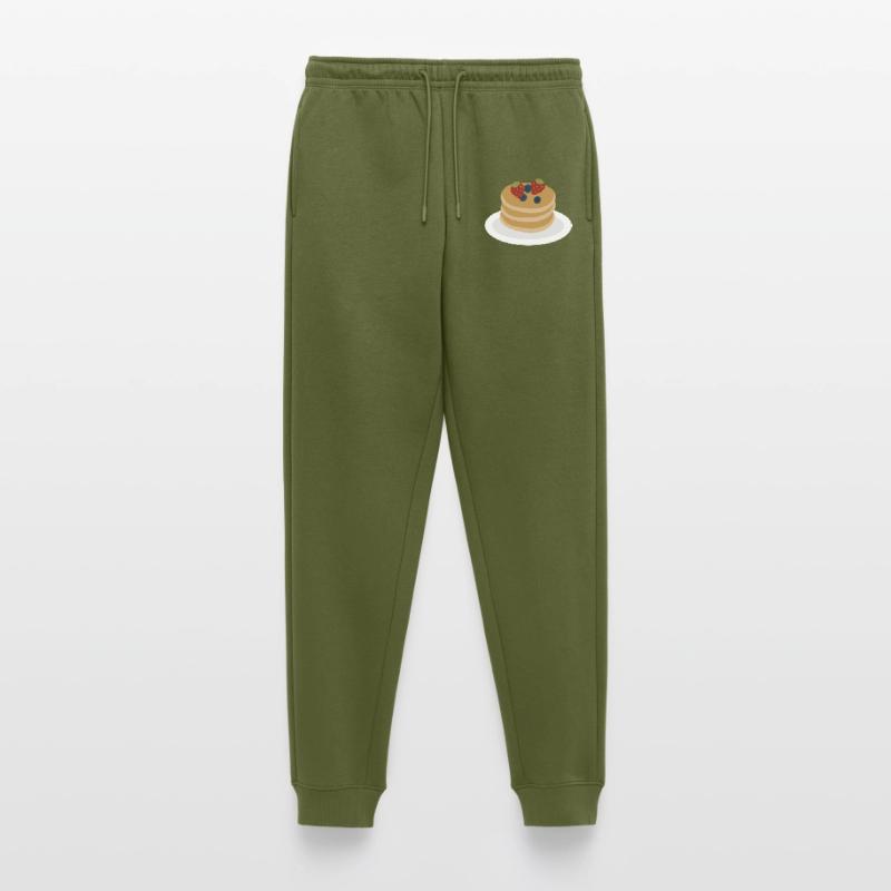 Berry Pancake Stack Artwork Men's Premium Organic Joggers