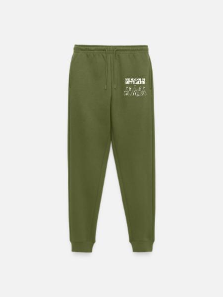 Wochenende Im Mittelalter – Mittelaltermarkt Vekto - Männer Premium Bio Jogginghose - Khaki