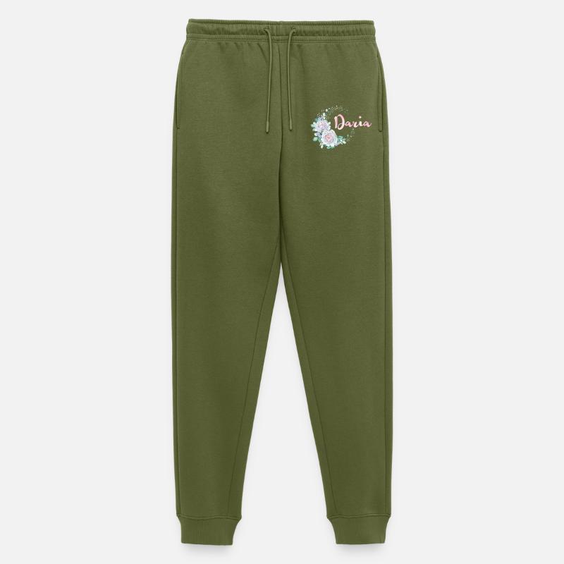 Für Daria - Männer Premium Bio Jogginghose - Khaki