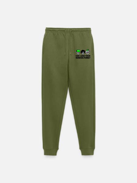 subculture - Men's Premium Organic Joggers - khaki