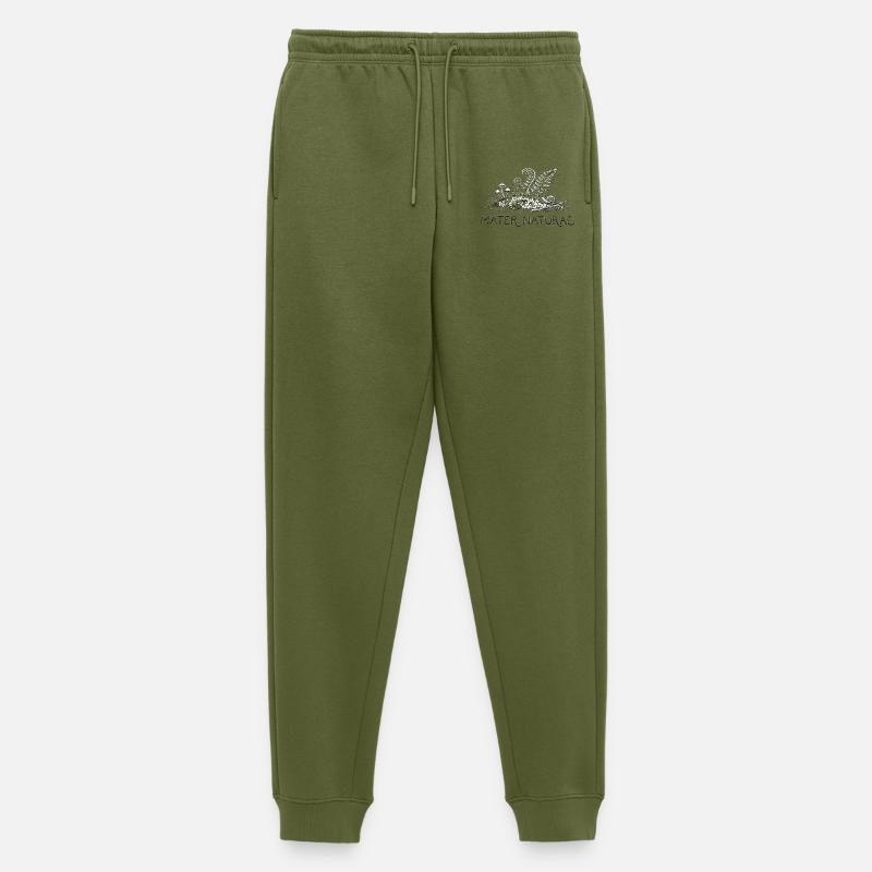 Mater Naturae - Männer Premium Bio Jogginghose - Khaki