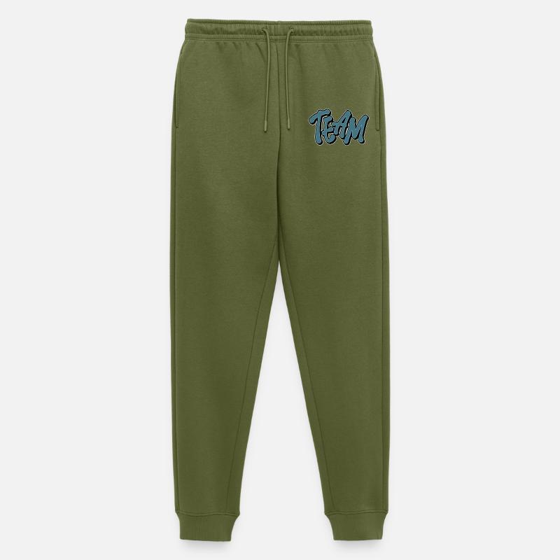 Team - Männer Premium Bio Jogginghose - Khaki