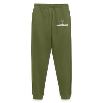 Gift for Martinique - Men's Premium Organic Joggers - khaki - Front - Thijin (182cm)