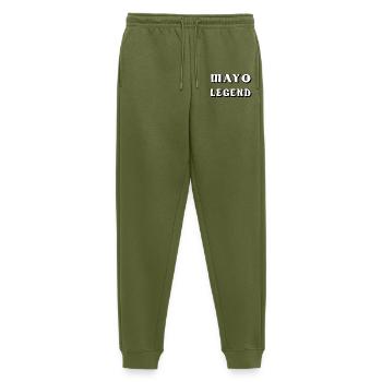 Mayo Legend – County Mayo Design - Männer Premium Bio Jogginghose - Khaki - Vorne - Thijin (182cm)