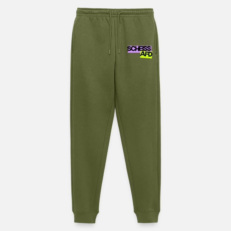 Scheiss AFD - Männer Premium Bio Jogginghose - Khaki