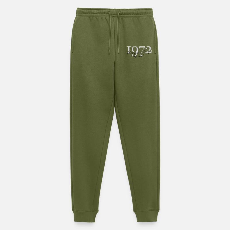 Millésime Année 1972 Script - Pantalon de jogging Premium bio Homme - kaki