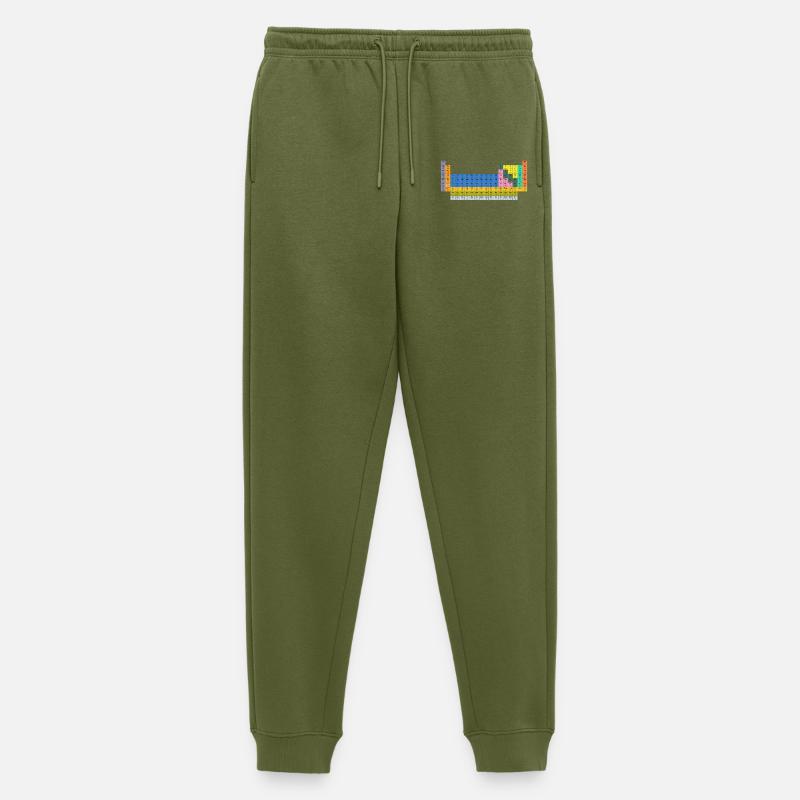 PeriodicTable - Männer Premium Bio Jogginghose - Khaki