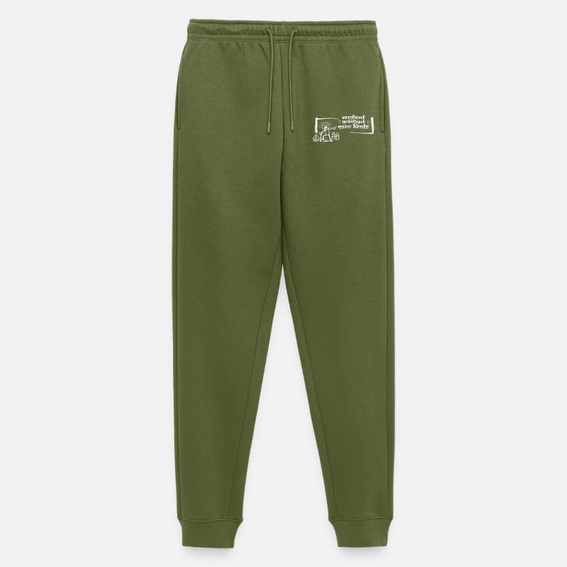 Verdient gefälligst meine Rente! - Männer Premium Bio Jogginghose - Khaki