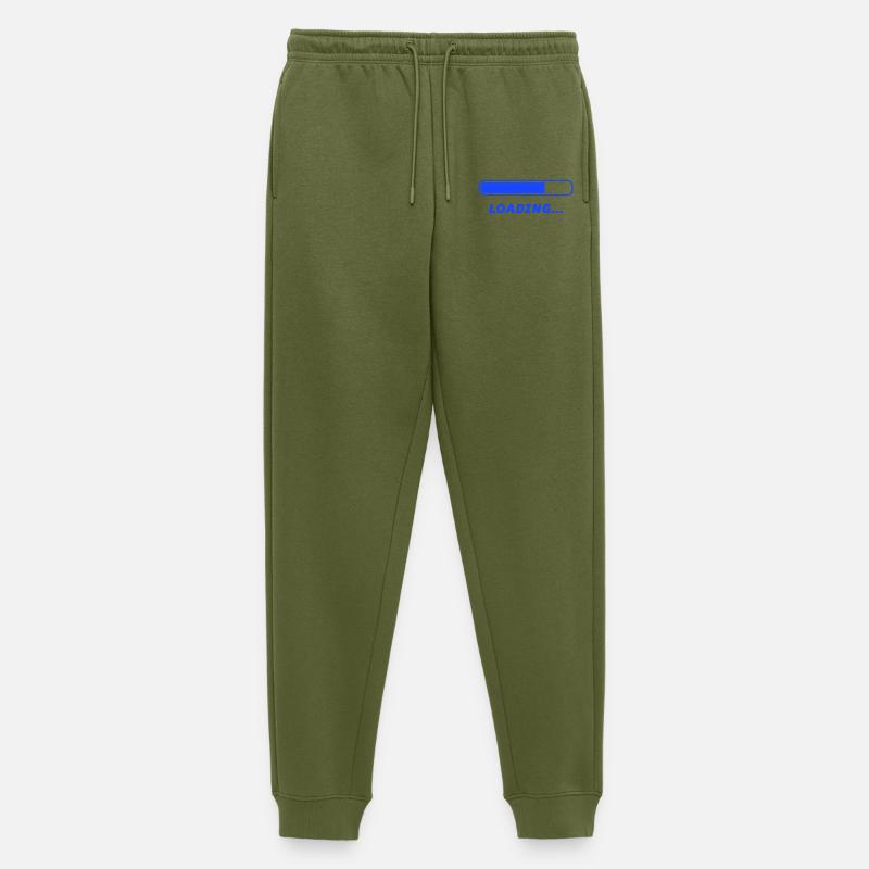 Loading - Männer Premium Bio Jogginghose - Khaki