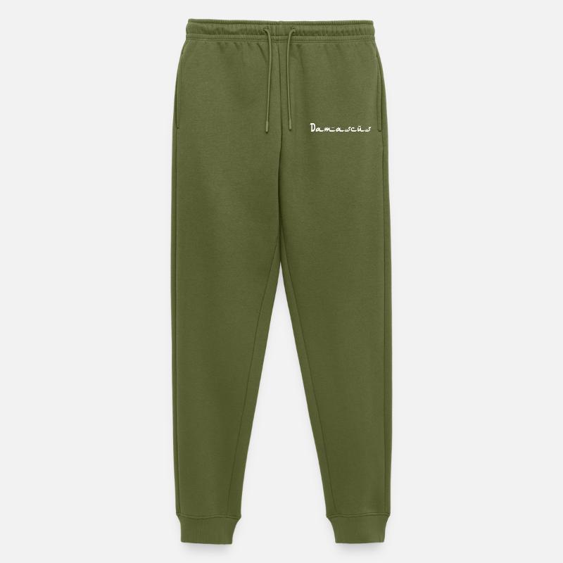 Damascus Damaskus - Männer Premium Bio Jogginghose - Khaki