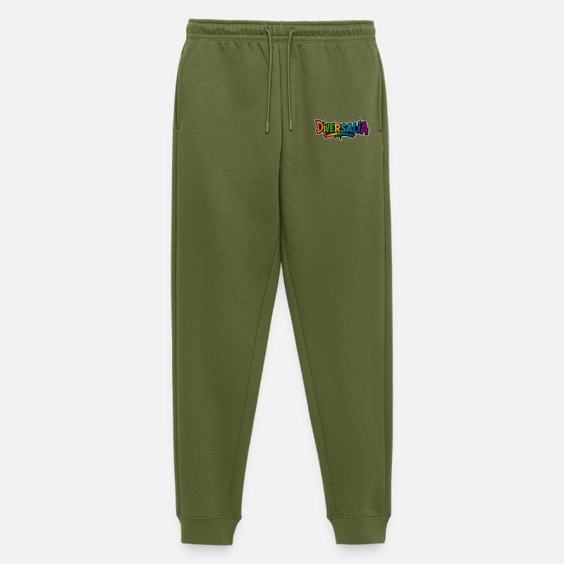 diversalia2026 - Männer Premium Bio Jogginghose - Khaki
