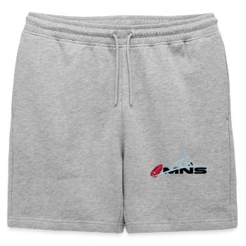 MNS maître-nageur sauveteur - Short de survêtement homme premium - gris chiné - Devant - AI Model Male 178 light (178cm)