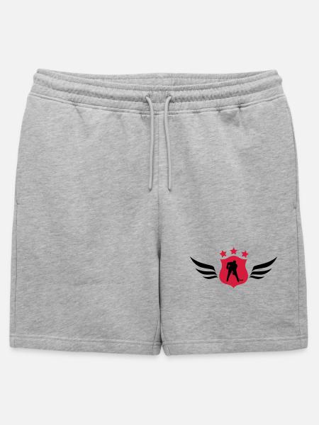Hockey / Eishockey - Short de survêtement homme premium - gris chiné