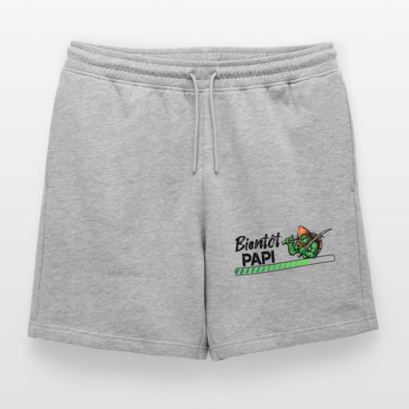 Bientôt papi ninja Short de survêtement homme premium