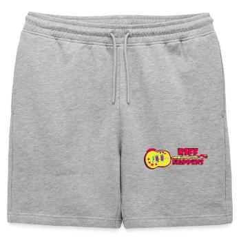 Riff Happens - Cool Rock Guitar - Mens' Premium Organic Sweatshorts - heather grey - Front - AI Model Male 178 light (178cm)