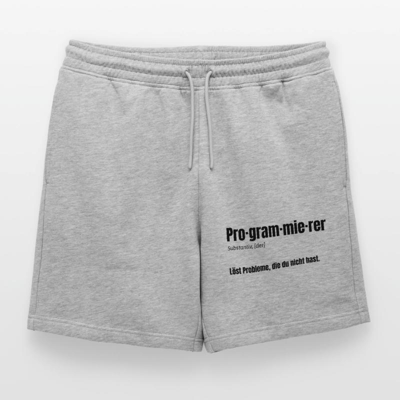 Programmer – Solves problems you don't have Mens' Premium Organic Sweatshorts