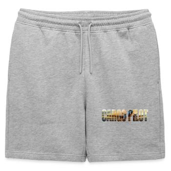 Pilote cargo DC-3 - Short de survêtement homme premium - gris chiné - Devant - AI Model Male 178 light (178cm)
