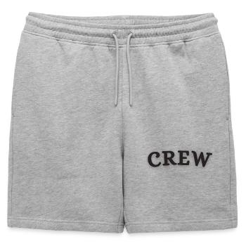équipage - Short de survêtement homme premium - gris chiné - Devant - AI Model Male 178 light (178cm)