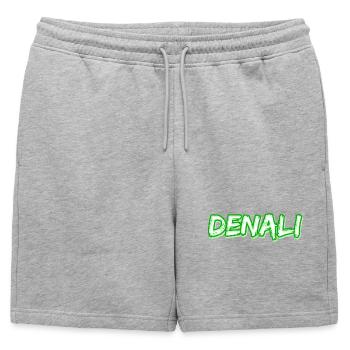 Cadeau pour Denali - Short de survêtement homme premium - gris chiné - Devant - AI Model Male 178 light (178cm)