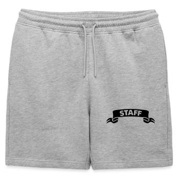 Personnel - Short de survêtement homme premium - gris chiné - Devant - AI Model Male 178 light (178cm)