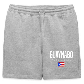 Guaynabo Porto Rico Portoricains - Short de survêtement homme premium - gris chiné - Devant - AI Model Male 178 light (178cm)