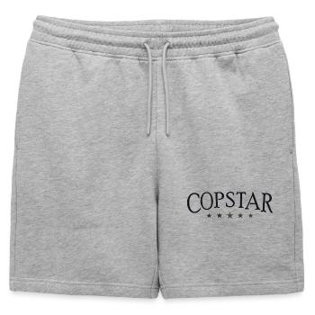 COPSTAR - Short de survêtement homme premium - gris chiné - Devant - AI Model Male 178 light (178cm)