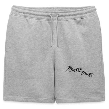 Musique Piano ADN Piano Instrument de musique - Short de survêtement homme premium - gris chiné - Devant - AI Model Male 178 light (178cm)