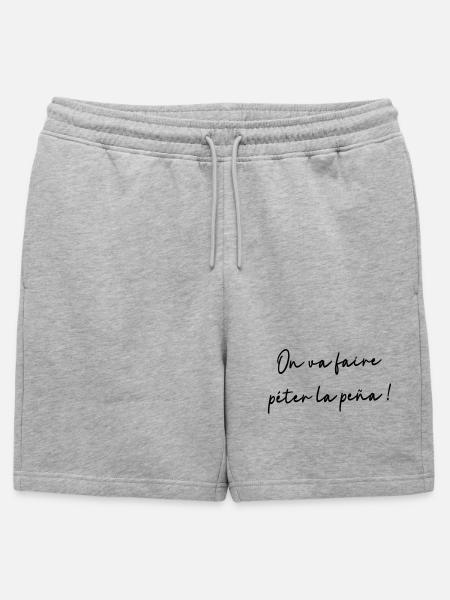 We're going to blow the peña! - Mens' Premium Organic Sweatshorts - heather grey