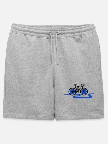 Modern E-Bike Gear Motor - Mens' Premium Organic Sweatshorts - heather grey