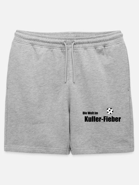 Kuller-Fieber - Männer Premium Organic Sweatshorts - Grau meliert