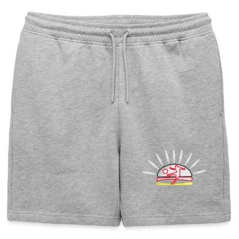 Table de baby-foot solaire - Short de survêtement homme premium - gris chiné - Devant - AI Model Male 178 light (178cm)