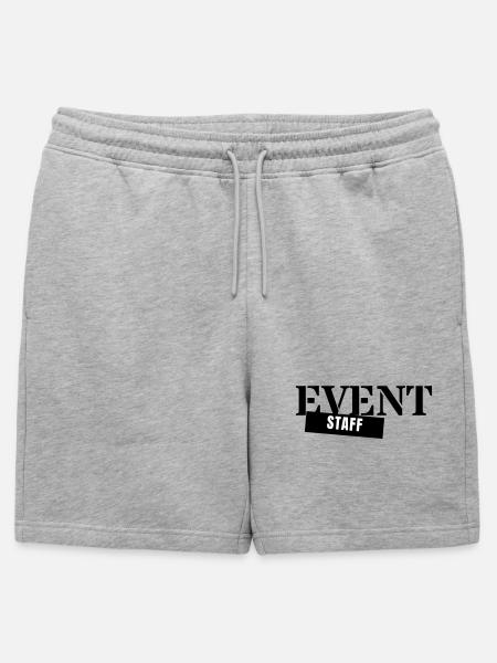 Event Staff - Crew Personnel Event Team - Mens' Premium Organic Sweatshorts - heather grey