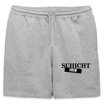 Shift Crew - Shift Work Colleagues Night Shift - Mens' Premium Organic Sweatshorts - heather grey - Front - AI Model Male 178 light (178cm)