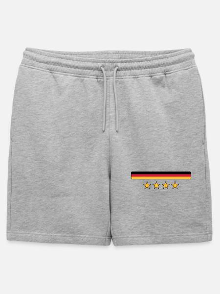 Deutschland - Mens' Premium Organic Sweatshorts - heather grey