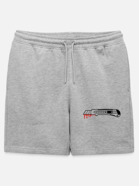 cutter - Männer Premium Organic Sweatshorts - Grau meliert