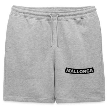 Élément 1C DU CHAPITRE DE MAJORQUE (JGA MC-Rocker-Style) - Short de survêtement homme premium - gris chiné - Devant - AI Model Male 178 light (178cm)
