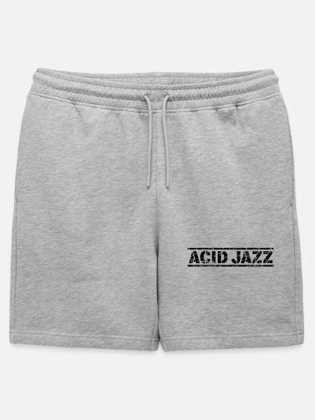 Acid Jazz - Mens' Premium Organic Sweatshorts - heather grey
