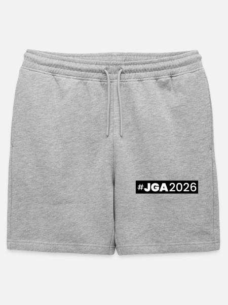 Jga 2026 Bachelor Party - Mens' Premium Organic Sweatshorts - heather grey