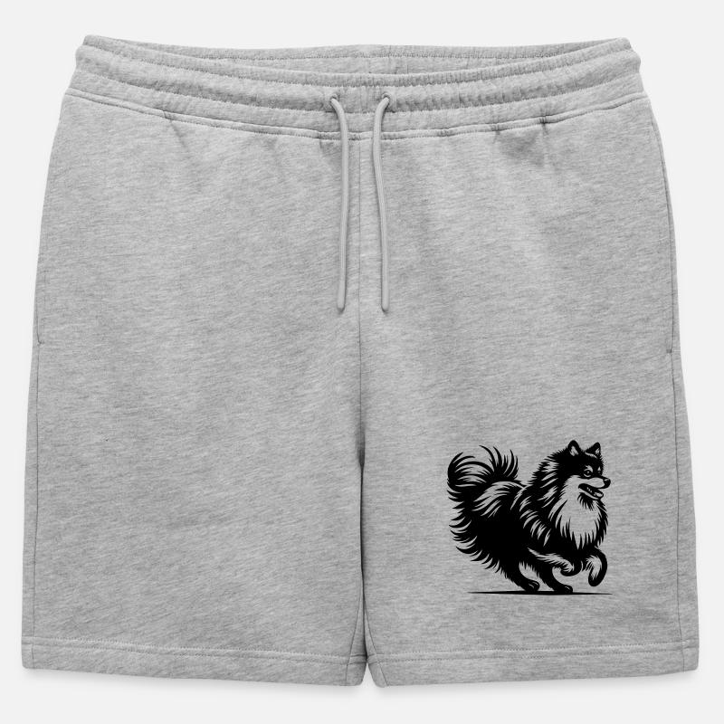Sharp - Mens' Premium Organic Sweatshorts - heather grey